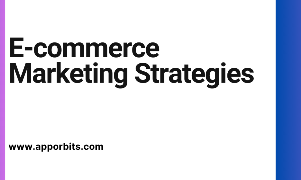 E-commerce Marketing Strategies