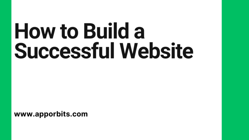 How to Build a Successful Website