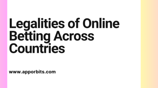 Legalities of Online Betting Across Countries