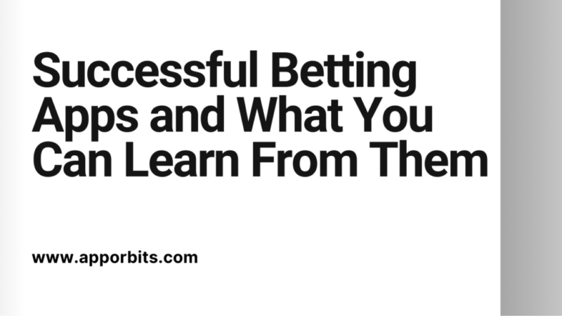 Successful Betting Apps and What You Can Learn From Them