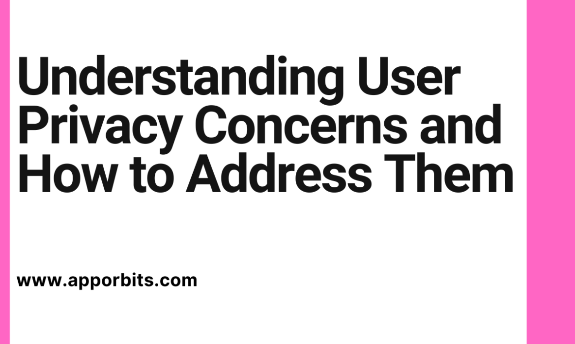 Understanding User Privacy Concerns and How to Address Them