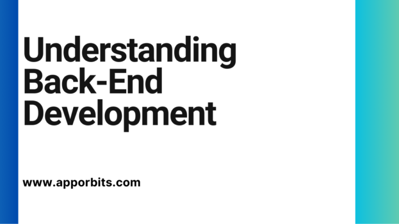 Understanding Back-End Development