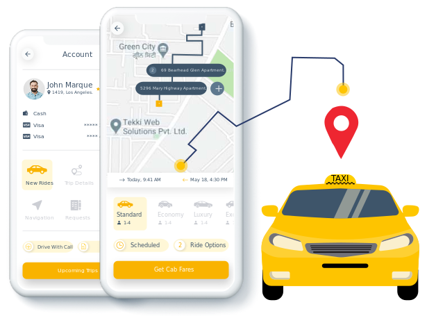 taxi booking solution company